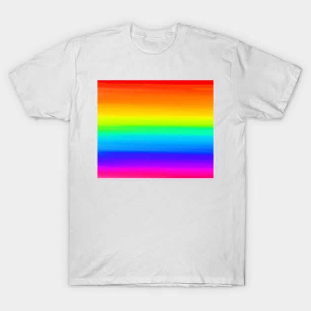 Rainbow T-Shirt by artforrart